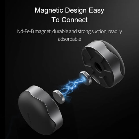 Hagibis Laptop Stand Magnetic Portable Cooling Pad For MacBook Laptop Cool Ball Heat Dissipation Skidproof Pad Cooler Stand