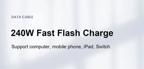 Hagibis 240W USB Type C Cable PD 3.1 Fast Charging Type C to Type C line for MacBook Pro Air PS4/5 iPhone 16 Switch iPad Samsung