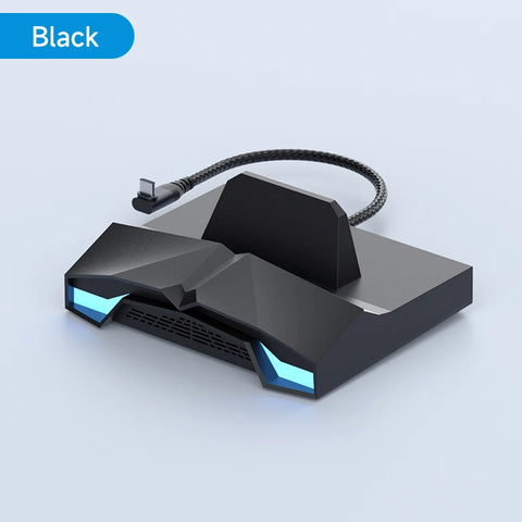 Hagibis ROG Ally/Steam Deck/Switch/OLED Dock 6 in 1 Universal Docking Station With 4K HDMI 2.5G RJ45 100W PD RGB Light USB C Hub