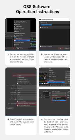 Hagibis USB3.0 Video Capture Card with 100W PD USB C to USB A/USB C Live and Record Video Audio Gaming for Quest 2 3 Switch ROG