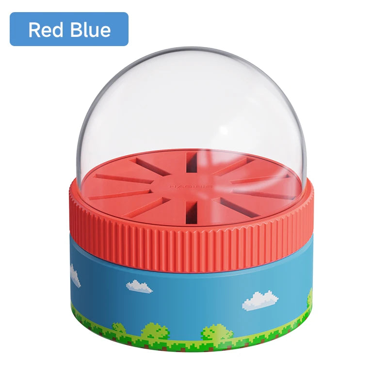 Hagibis Switch Rotating Game Card Case with 10 Game Card Slots Creative NS Card Storage Box Holder for Nintendo Switch/Lite/OLED