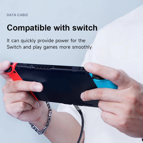 Hagibis 240W USB Type C Cable PD 3.1 Fast Charging Type C to Type C line for MacBook Pro Air PS4/5 iPhone 16 Switch iPad Samsung