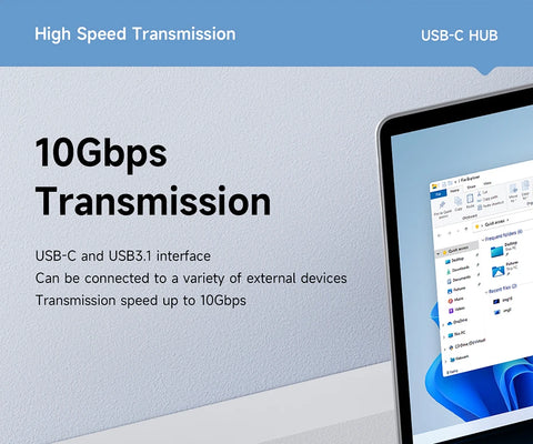 Hagibis USB C Docking Station Type C to 8K DP HDMI-Compatible Triple Display M.2 SSD PD3.0 RJ45 15 in 1 USB C HUB for PC Laptops