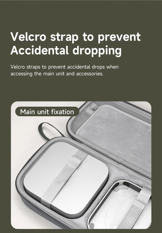 Hagibis Electronic Organizer Travel Case Bag for Mac mini M4/M4 Pro 2024 Portable Carry Case for Cable Charger Mouse Power Bank