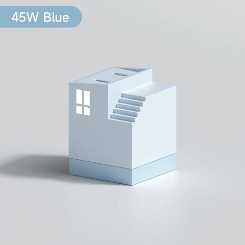 Hagibis 45W GaN USB C Charger PD PPS Fast Charger Mini House Travel Dual Ports Charger for iPhone 16 Pro Max/15/14 iPad MacBook