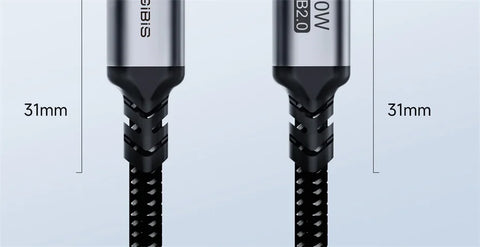 Hagibis 240W USB Type C Cable PD 3.1 Fast Charging Type C to Type C line for MacBook Pro Air PS4/5 iPhone 16 Switch iPad Samsung