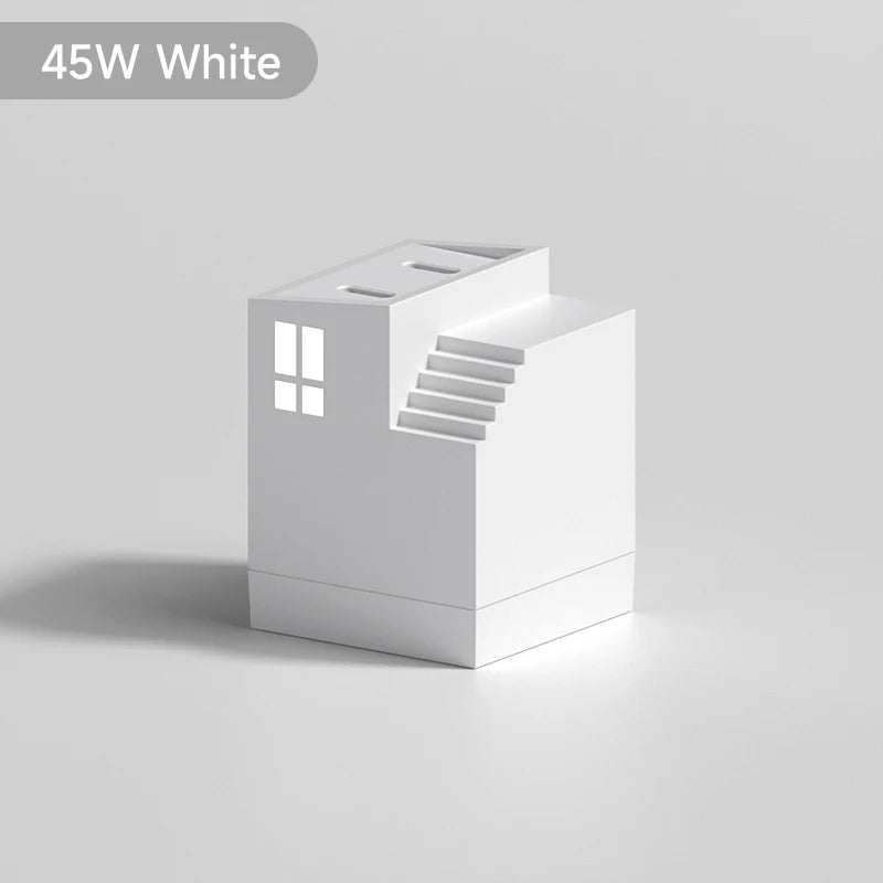 Hagibis 45W GaN USB C Charger PD PPS Fast Charger Mini House Travel Dual Ports Charger for iPhone 16 Pro Max/15/14 iPad MacBook