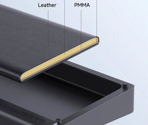 Hagibis Keyboard Wrist Rest Pad Ergonomic Soft Memory Foam Support Desktop Storage Box Easy Typing Pain Relief for Office Home