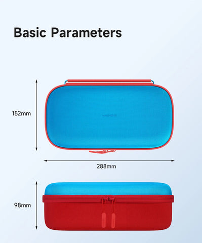 Hagibis Switch Carrying Case for Nintendo Switch /OLED with Game Cartridges Portable Carrying Travel Bag for Swtich Accessories
