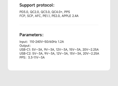 Hagibis 45W GaN USB C Charger PD PPS Fast Charger Mini House Travel Dual Ports Charger for iPhone 16 Pro Max/15/14 iPad MacBook