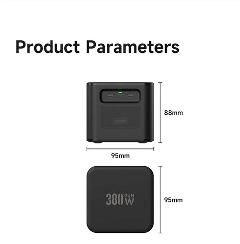Hagibis 380W USB C Charger 8-Ports GaN Type C Charging Station PD 3.1 Dual 140W Fast Charger for MacBook iPhone Dell XPS Samsung