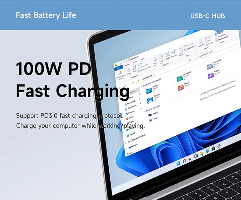 Hagibis USB C Docking Station Type C to 8K DP HDMI-Compatible Triple Display M.2 SSD PD3.0 RJ45 15 in 1 USB C HUB for PC Laptops