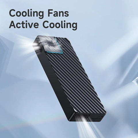 Hagibis USB 4.0 40Gbps M.2 NVMe SSD Enclosure Compatible with Thunderbolt 4/3 USB 3.2/3.1/3.0 ASM2464 External Hard Drive Case