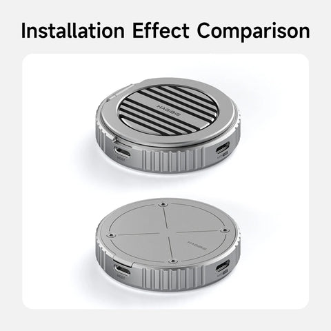 Hagibis Heatsink Heat Dissipation Fins Cover Desktop Stand Magsafe Double Sided Magnetic Only Accessories for MC100/MC100 Pro