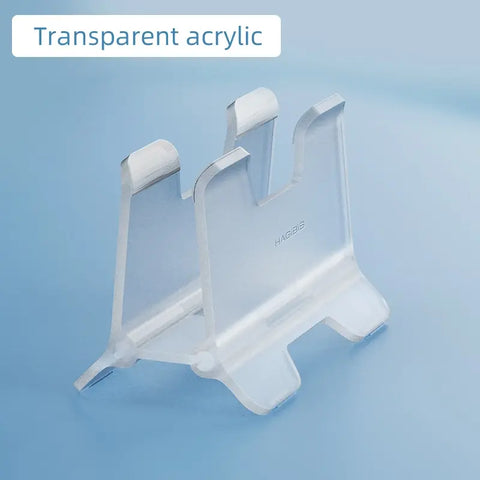 Hagibis Vertical Laptop Stand Transparent Desktop Gravity Holder Notebook Support For MacBook Pro Air Surface Book Laptops