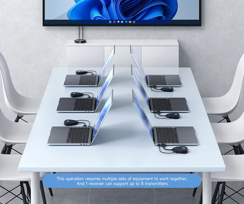 Hagibis 4K HDMI Wireless Transmitter and Receiver Kit HDMI Extender to Monitor Projector HDTV for PC Camera Xbox Live