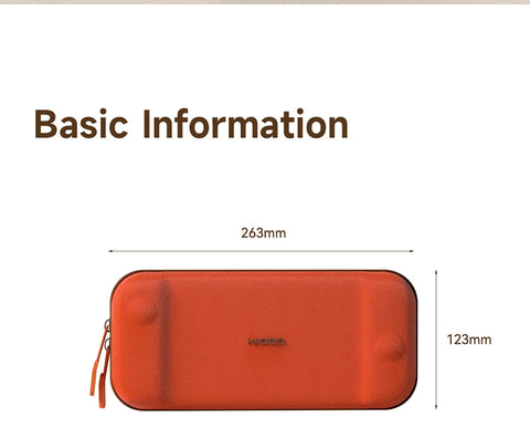 Hagibis Portable Switch Carrying Case for Nintendo Switch /OLED with 10 Games Cartridges Hard Shell Travel Bag for Accessories