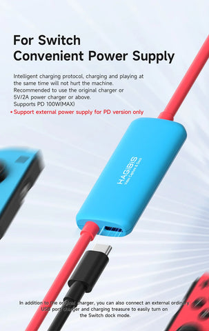 Hagibis USB3.0 Video Capture Card with 100W PD USB C to USB A/USB C Live and Record Video Audio Gaming for Quest 2 3 Switch ROG