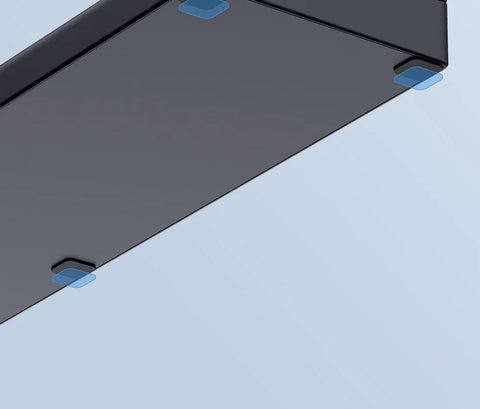 Hagibis Keyboard Wrist Rest Pad Ergonomic Soft Memory Foam Support Desktop Storage Box Easy Typing Pain Relief for Office Home