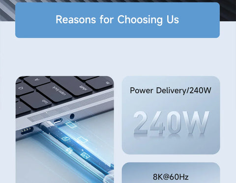 Hagibis USB4 Data Cable 40Gbps USB C to Type C Short Cable PD 240W 8K 60Hz for Thunderbolt 3/4 iPhone 16 Pro Max SSD Power Bank